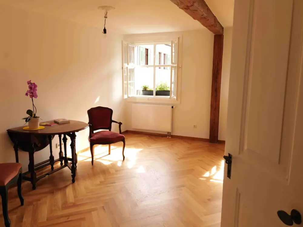 Feinsinnig restauriertes & saniertes Kleinod in der Meersburger Altstadt mit Blick ins Grüne