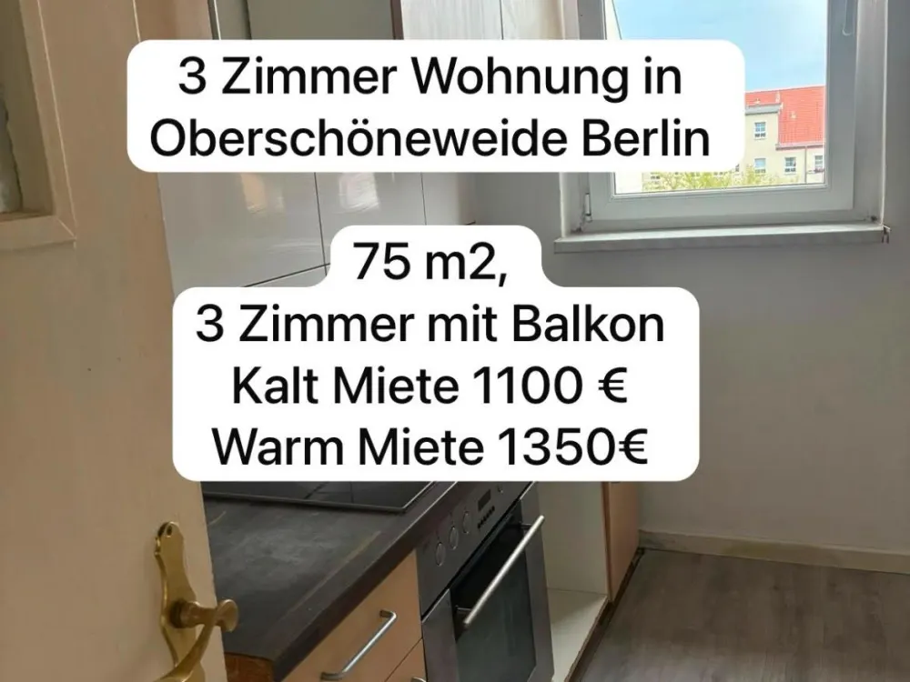 3 Zimmer Wohnung in Oberschöneweide