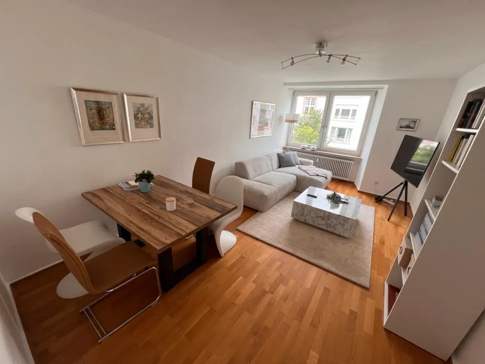 Zentrale möblierte Wohnung Westend-Süd