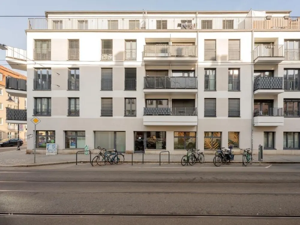 Lebhaftes Flair in Pieschen genießen - Top Neubauwohnung mit 2 Balkonen