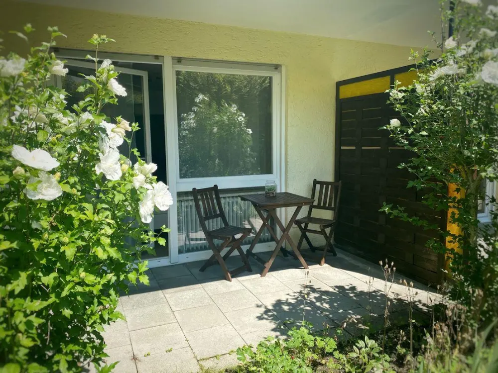 Schöne Wohnung mit Garten in Isar-Nähe