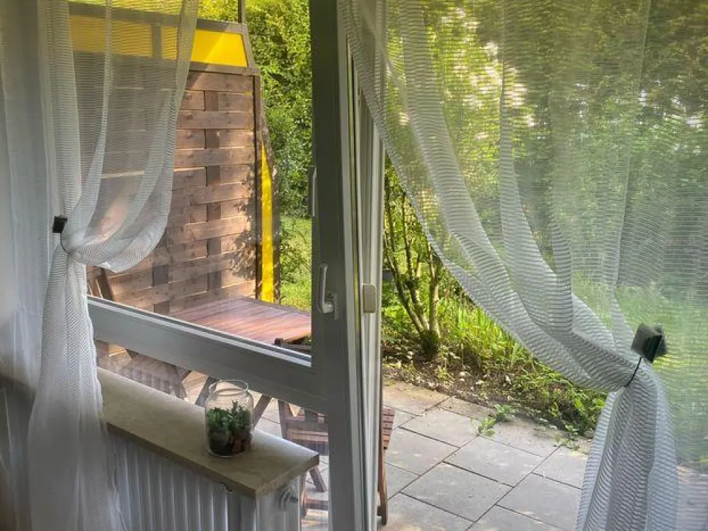 Schöne Wohnung mit Garten in Isar-Nähe