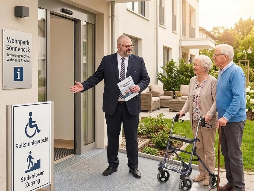 Wohnraumvermittlung / Mietwohnungen auch für Senioren: Barrierefrei