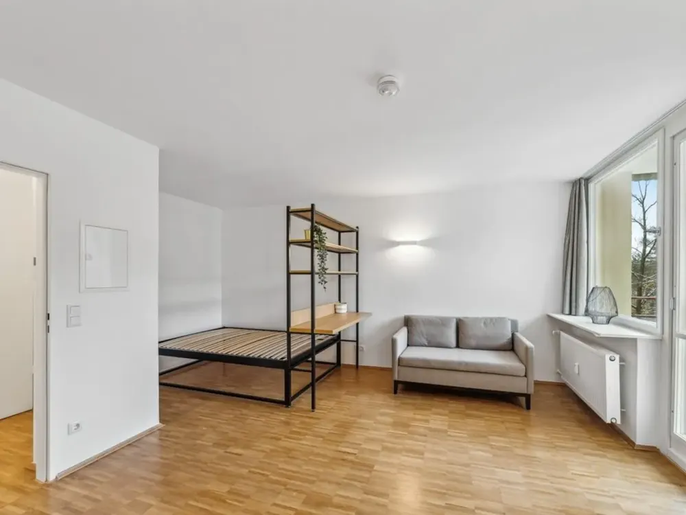 Helles 1-Zimmer-Apartment mit Balkon und Aufzug in Erlangen