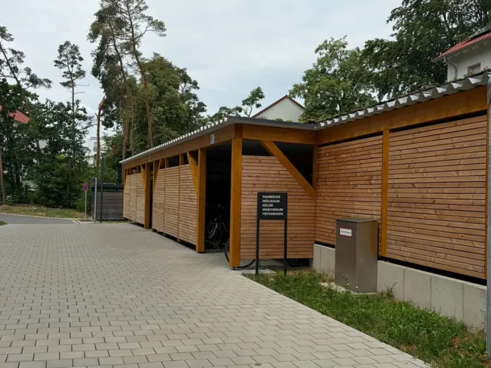 Helles 1-Zimmer-Apartment mit Balkon und Aufzug in Erlangen