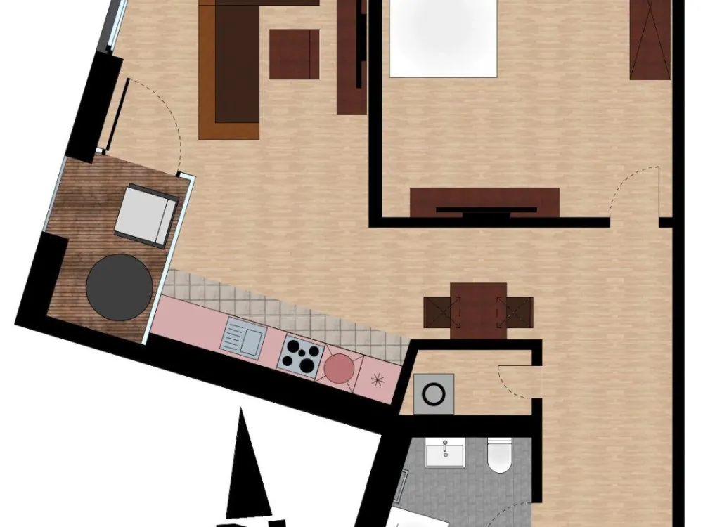 2-Raum-Wohnung Leipzig Lindenau