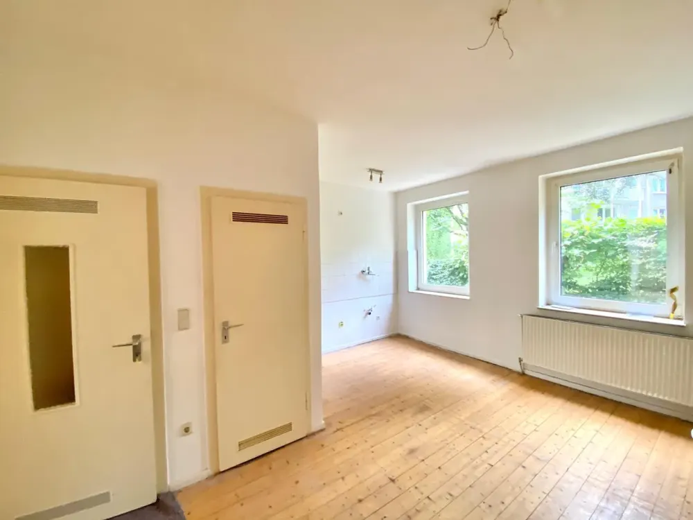 ✨ Charmante 2-Zimmer-Altbauwohnung mit Holzdielen 🪵
