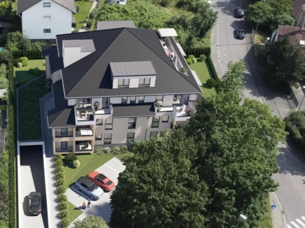 New Build - Exceptional and Exclusive 2-Room Apartment with Balcony and Fitted Kitchen in Hanau