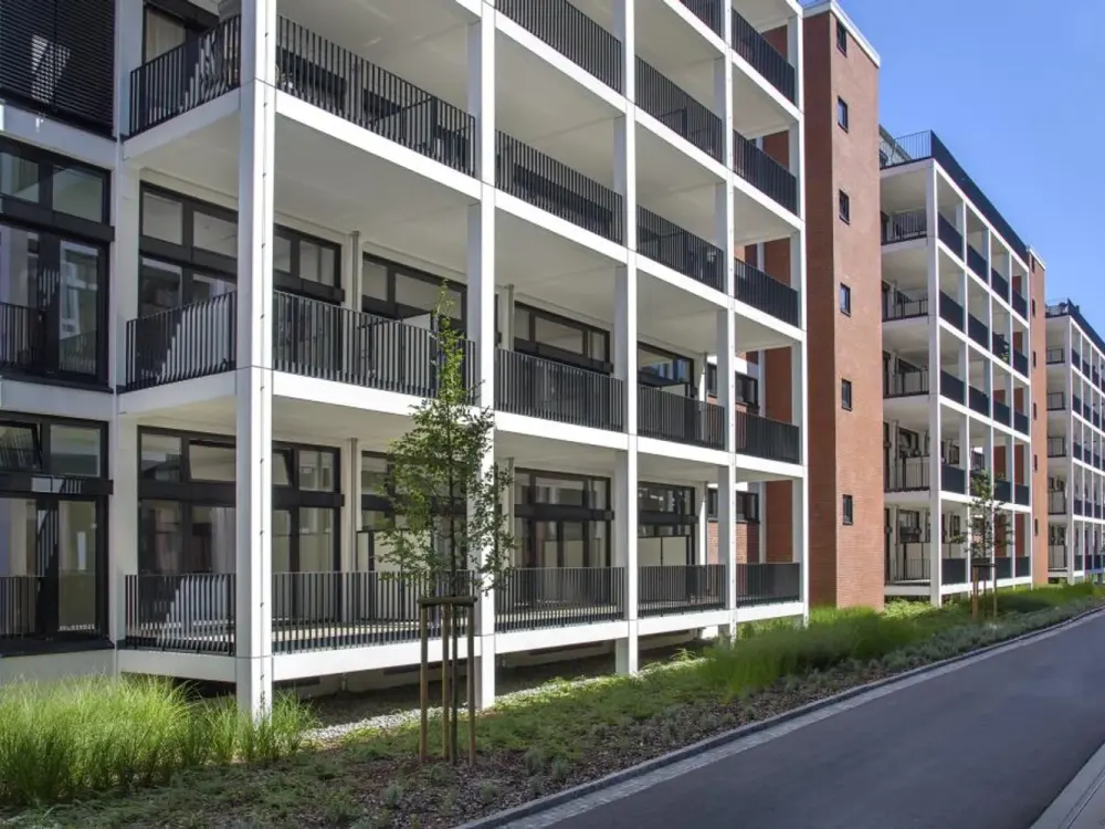 Loftwohnung im beliebten Tabakquartier. Modern wohnen mit Einbauküche und Parkett