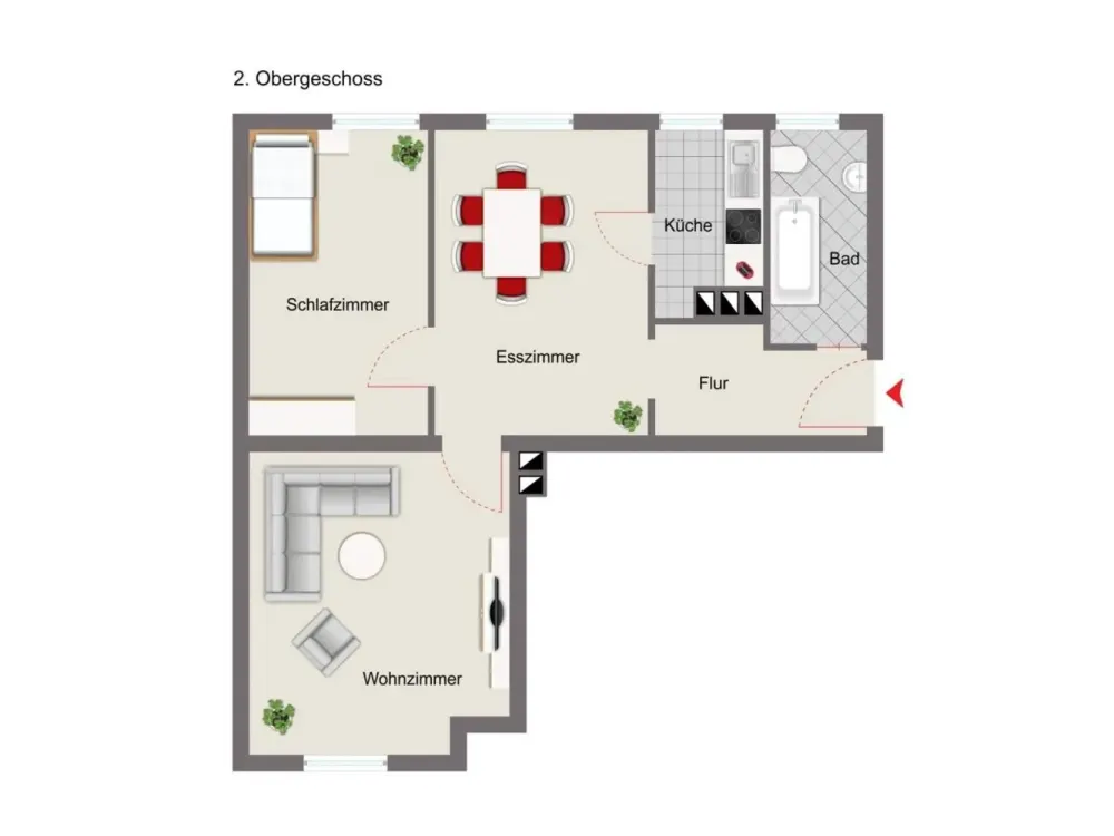 Praktische Wohnung in zentraler Lage von Fürstenfeldbruck
