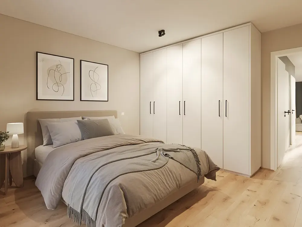 Neubau Erstbezug: Exklusive und hochwertig ausgestattete 2 Zimmer Wohnung im 2. OG - Haus C