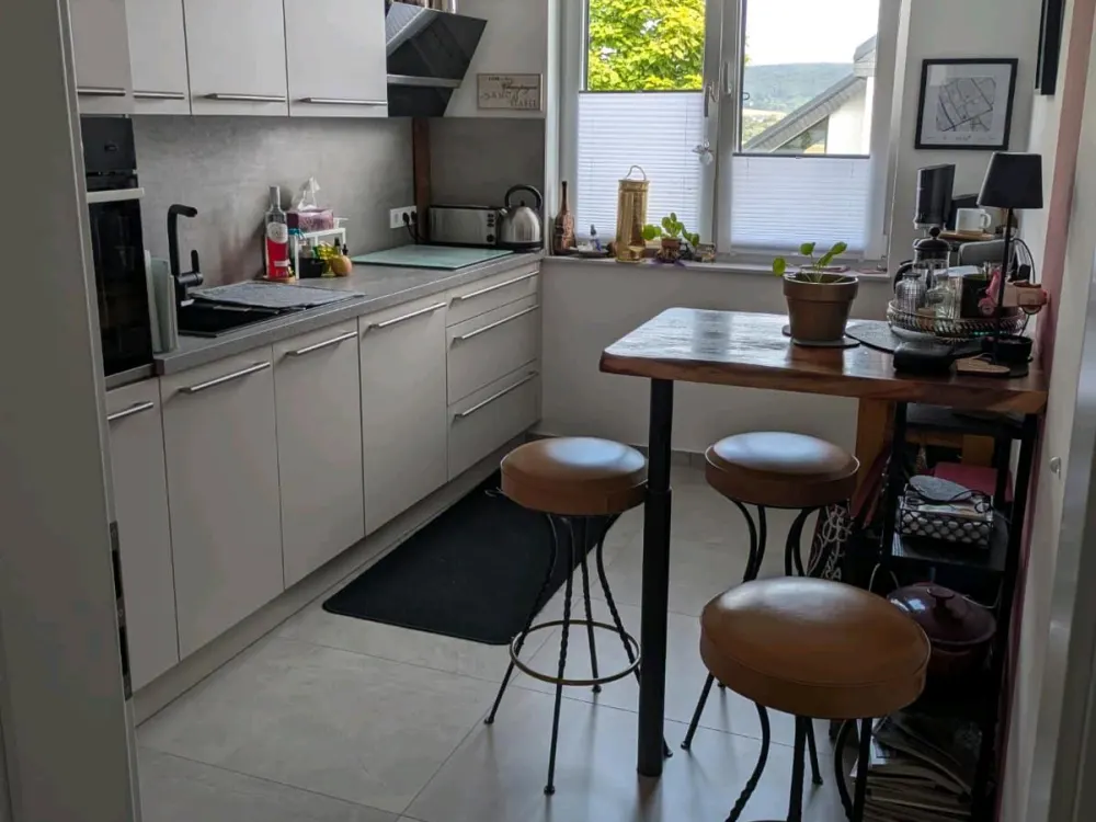 Nordenstadt: Moderne Neubauwohnung in Feldrandlage, 2 Zimmer