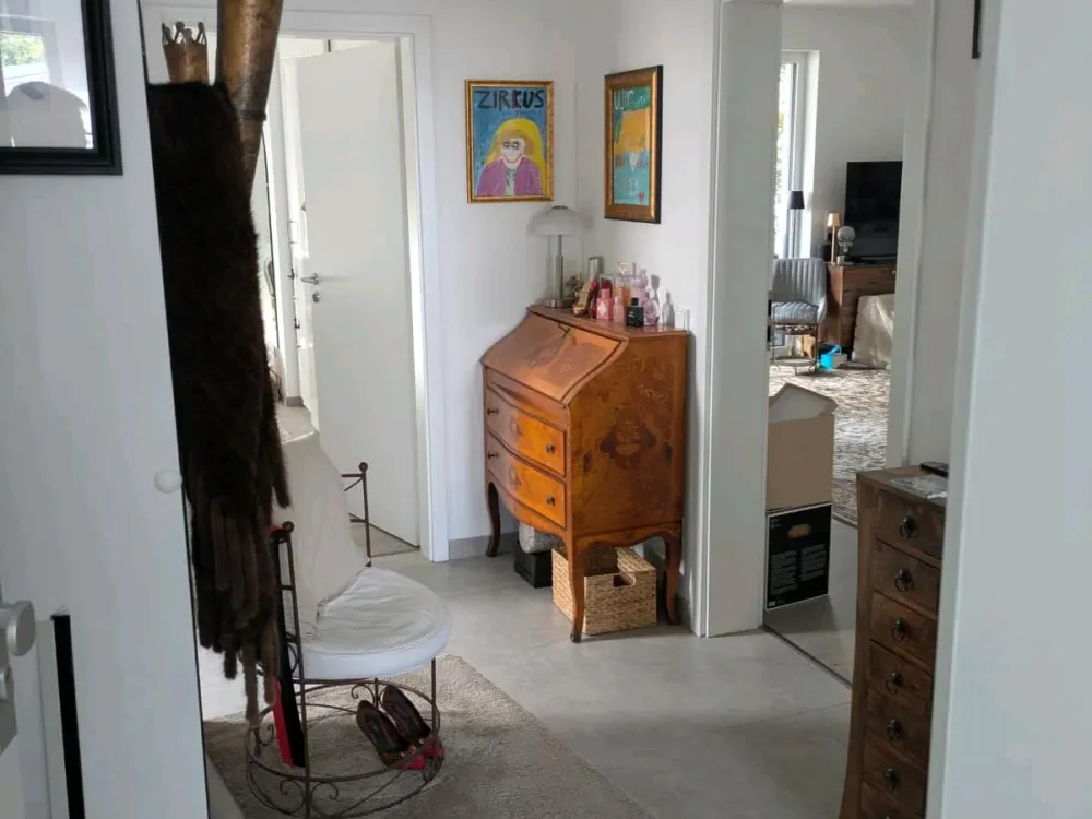 Nordenstadt: Moderne Neubauwohnung in Feldrandlage, 2 Zimmer