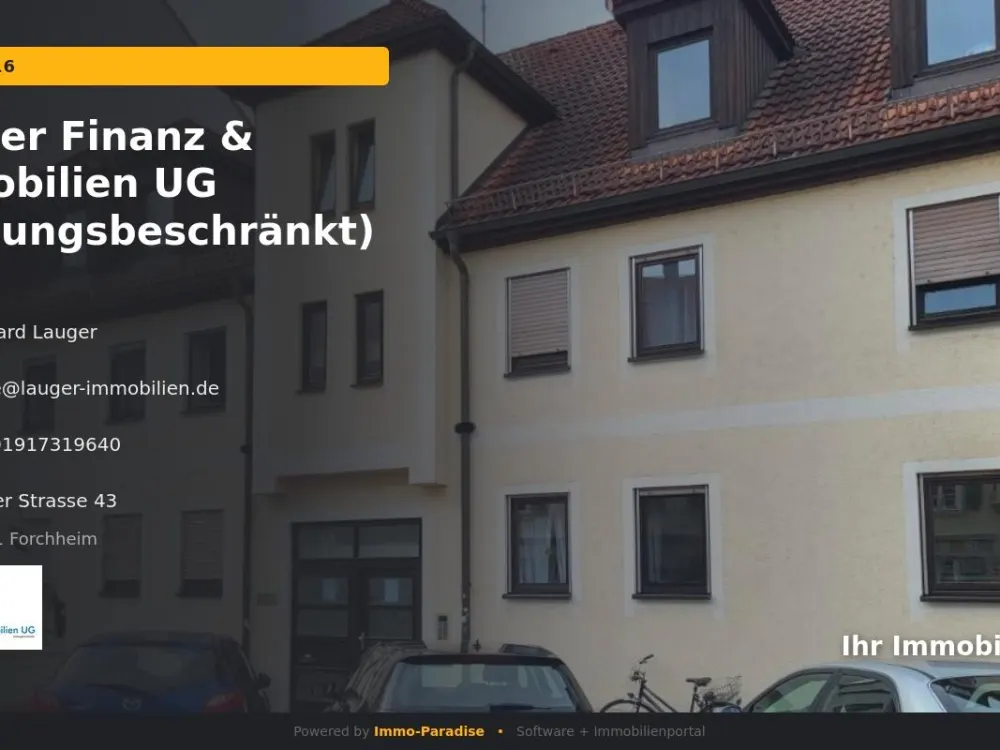 Studentenappartement in ruhiger Stadtlage