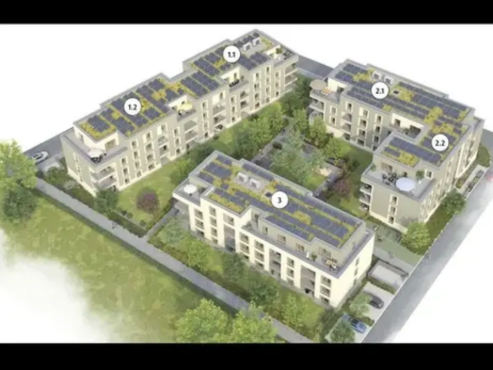 First Occupancy - New Building in Maintal with Roof Terrace