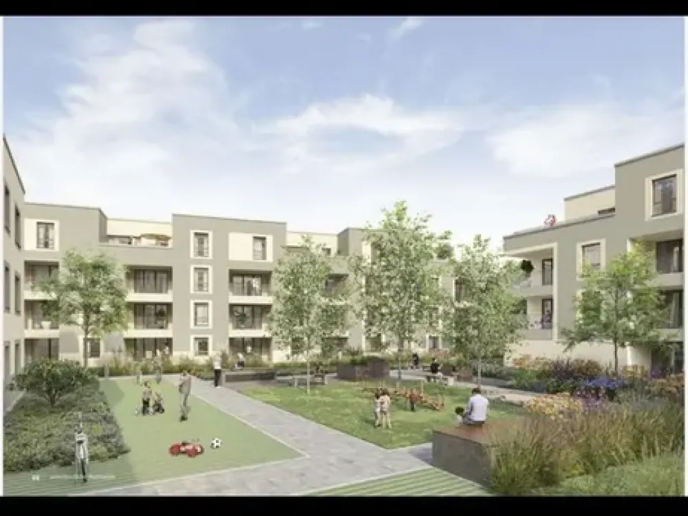 First Occupancy - New Building in Maintal with Roof Terrace