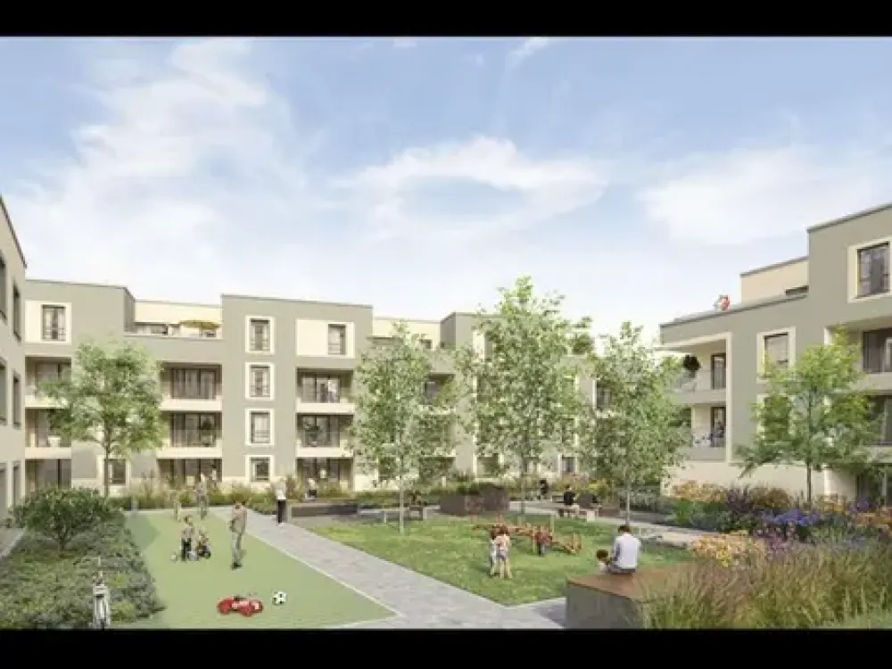 First Occupancy - New Building in Maintal with Roof Terrace