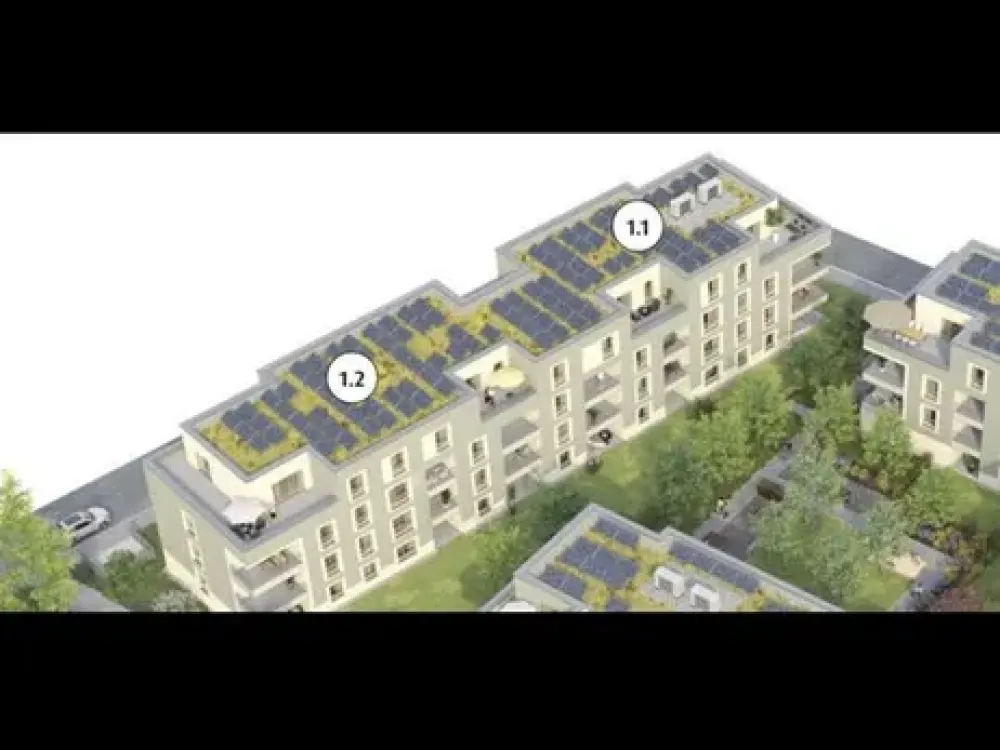 First Occupancy - New Building in Maintal with Roof Terrace