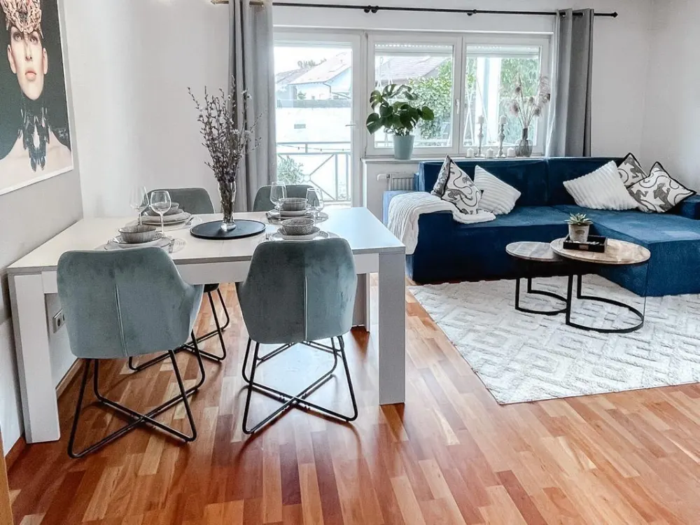 2-room apartment for temporary rent from now FN Kluftern