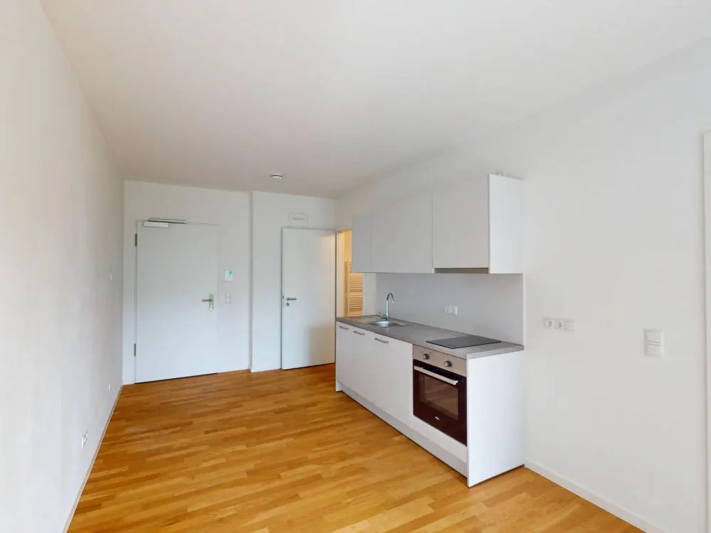 Toll geschnittene 1,5-Zimmer-Wohnung mit BALKON im Neubauquartier 'Ferdinand's Garden'