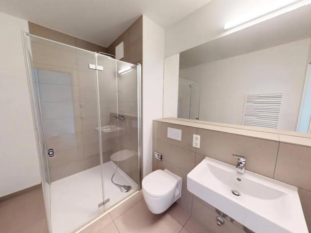 Toll geschnittene 1,5-Zimmer-Wohnung mit BALKON im Neubauquartier 'Ferdinand's Garden'