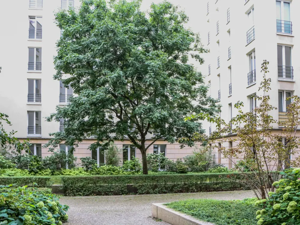 Voll möblierte 2-Zimmer-Wohnung in Tiergarten, Botschaftsviertel inkl. TG-Stellplatz