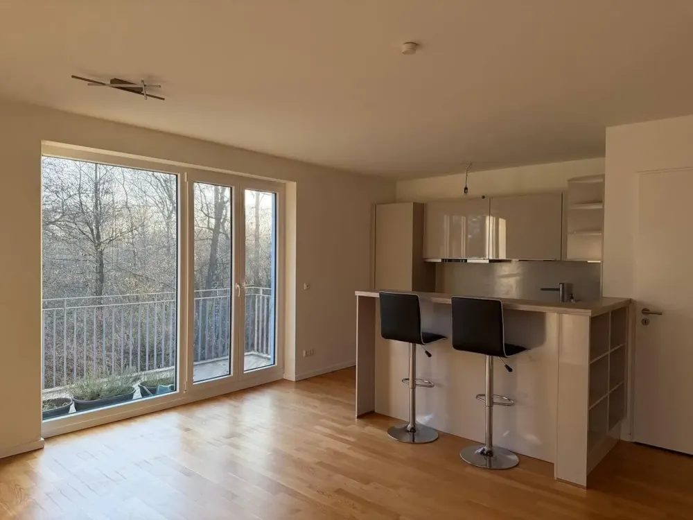 Moderne 2 Zimmer Wohnung mit Blick ins Grüne