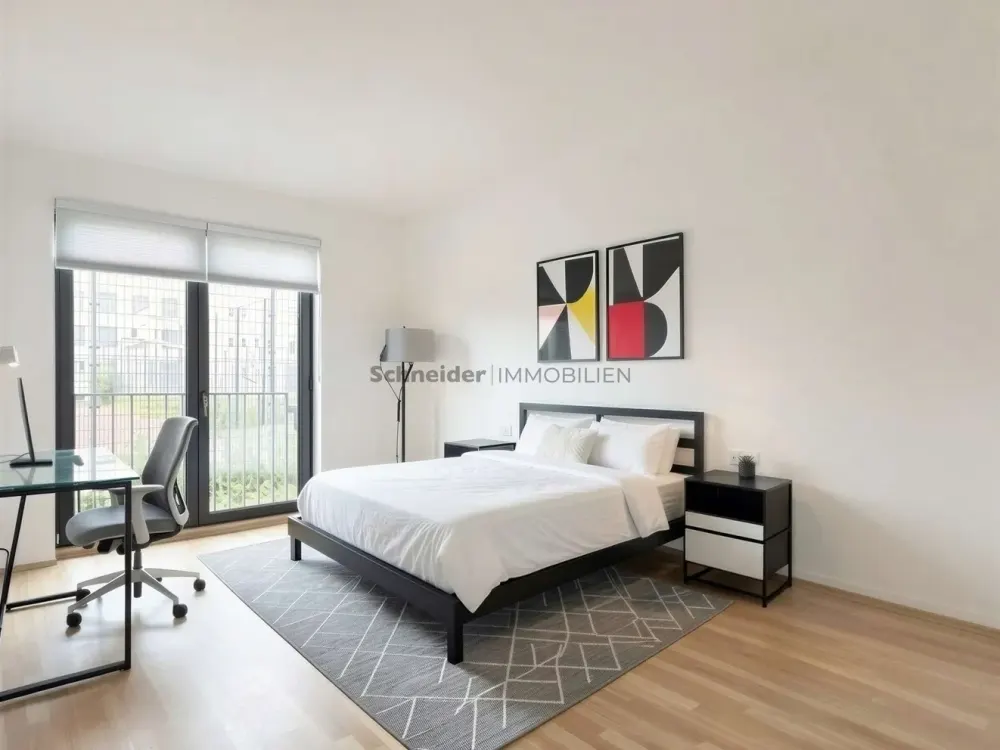 Erstbezug! Hochwertige 4-Zimmer-Neubauwohnung mit großem Balkon