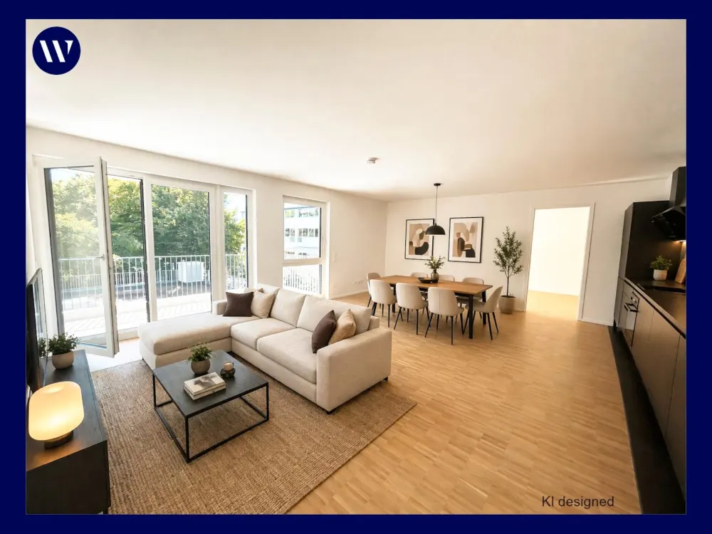 **Familien Willkommen** + 2 Monate mietfrei! 4 ZW im NEUBAU + Balkon, 2 Bäder, Einbauküche, Parkett