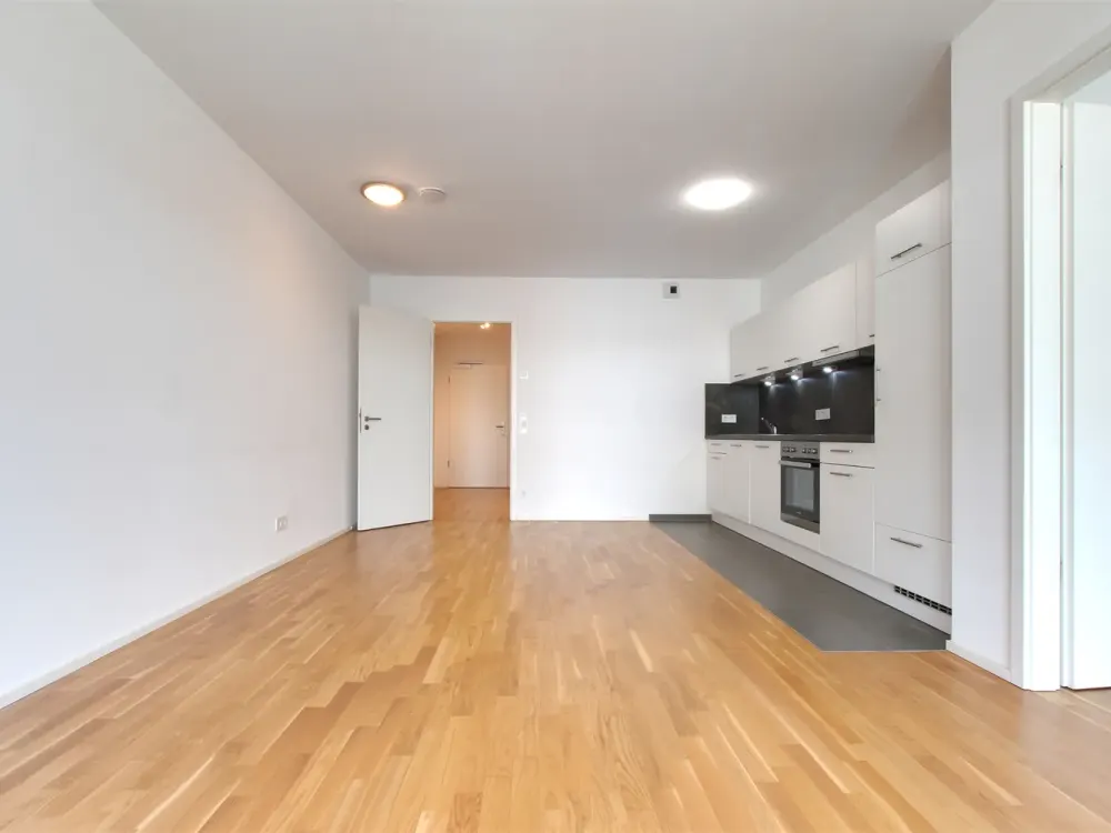 Modern 2-Room Apartment with Balcony and Roof Garden