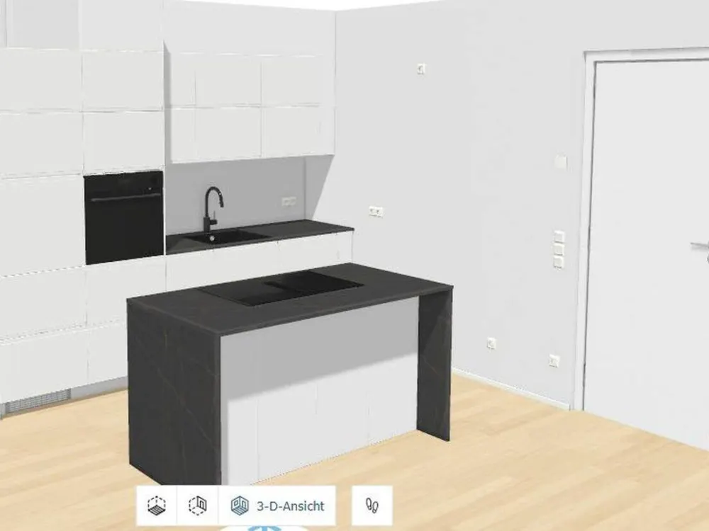 Erstbezug 2026: Helle 2-Zi.-Wohnung in ruhiger Villenlage - Balkon ins Grüne, hohe Decken, TG