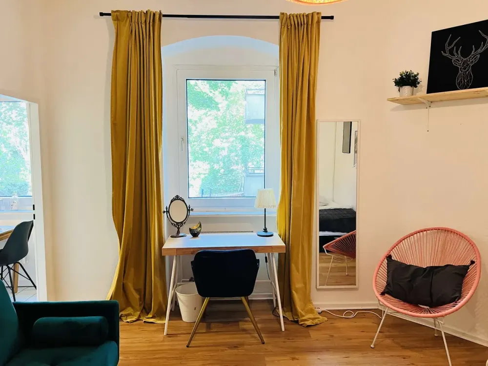 Cozy 1-room apartment in the lively Soldiner Kiez