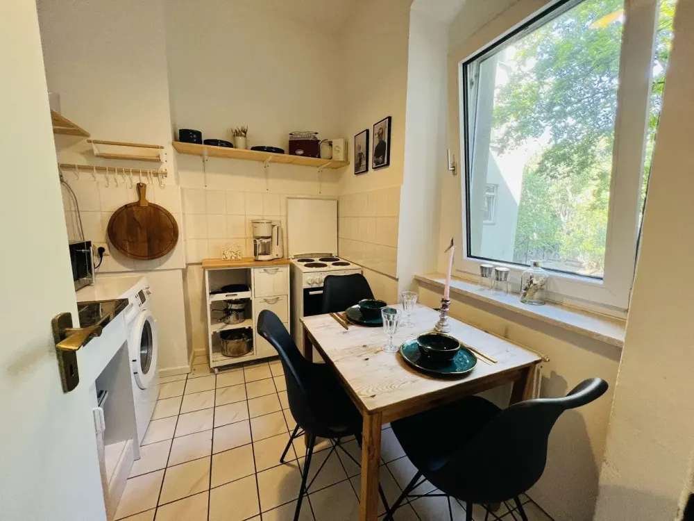 Cozy 1-room apartment in the lively Soldiner Kiez