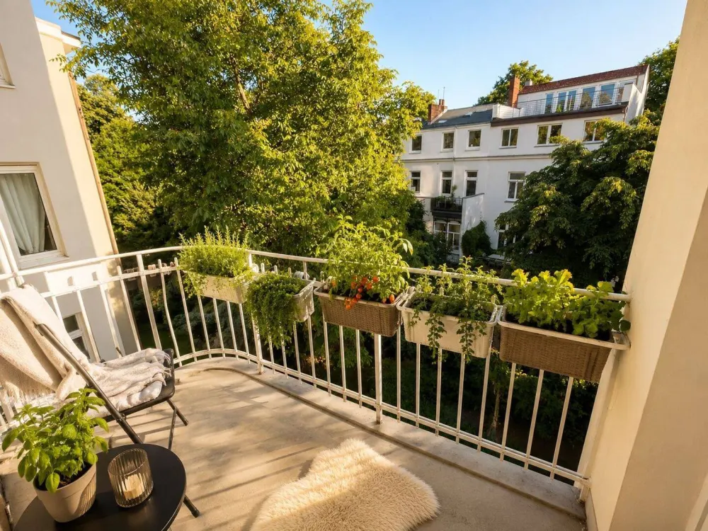 83qm Zentrale Altbau WG, Traum Blick, ruhig & Grün