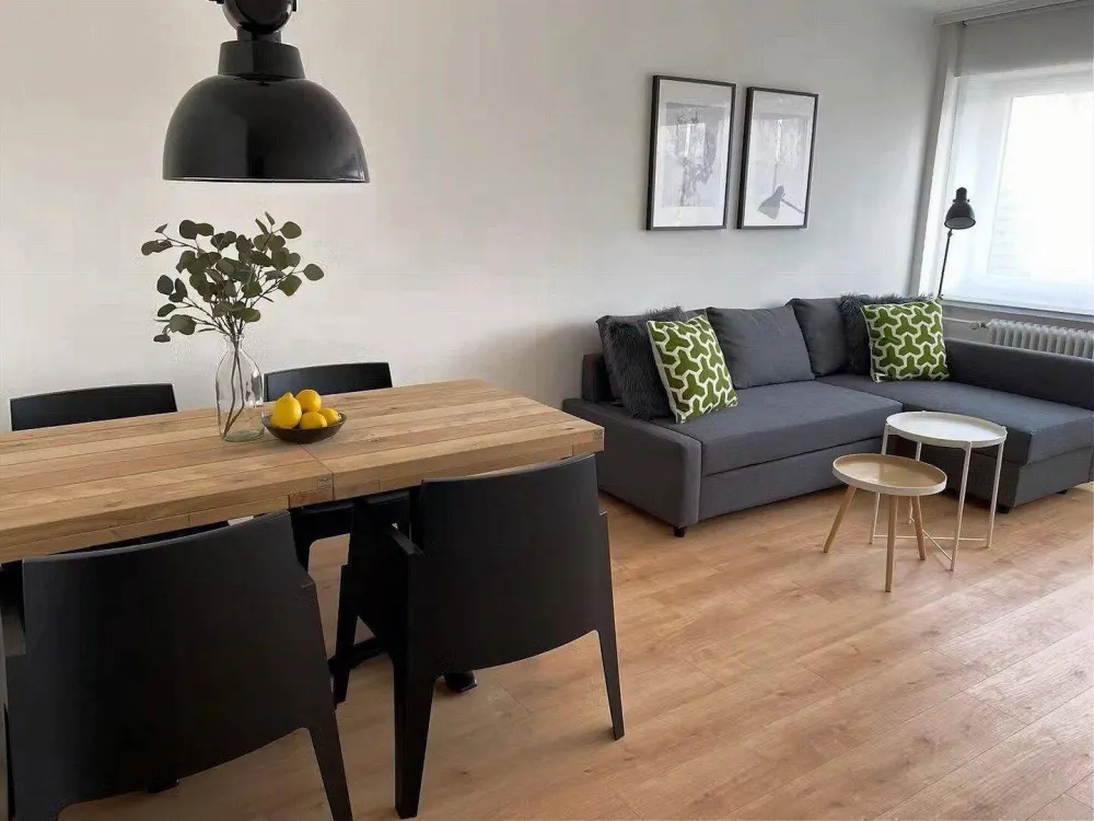 Neu-renoviertes und voll möbliertes 2 Zimmer Wohnung 65m² mit Balkon
