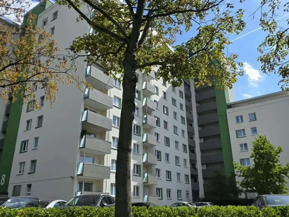 Kiralık daire! Schicke, helle neuwertige 3-ZW- mit Fernblick- HH im 6.OG mit Aufzug- Hanau!