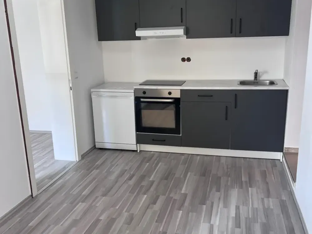 Neu renovierte Erdgeschosswohnung mit Einbauküche