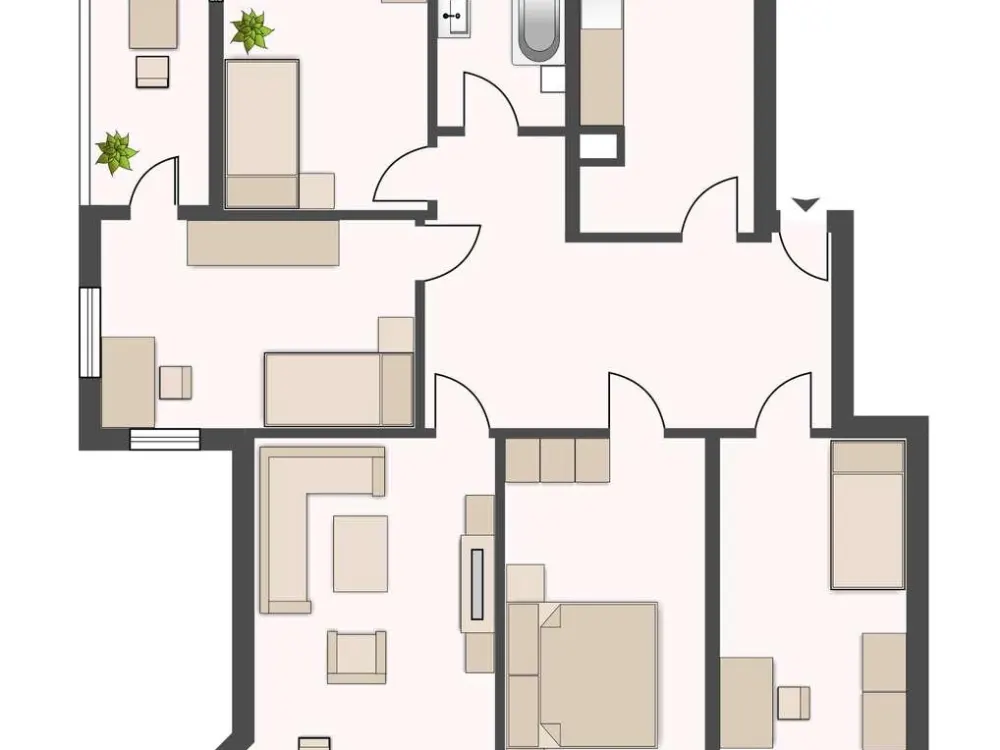 **In Renovierung!** Inklusive Balkon & moderner Einbauküche!