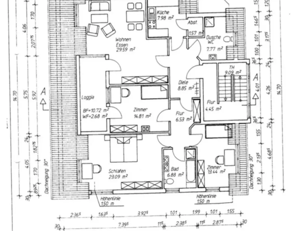 Viel Platz für Ihren Alltag: 4-Zimmer-Wohnung in Eschborn