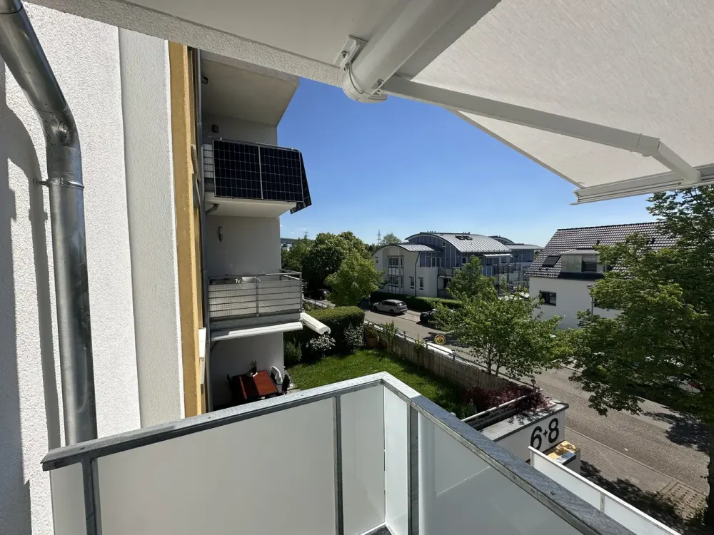 Erstbezug 2025: 3-Zimmer-Wohnung mit Balkon, EBK und Tiefgarage