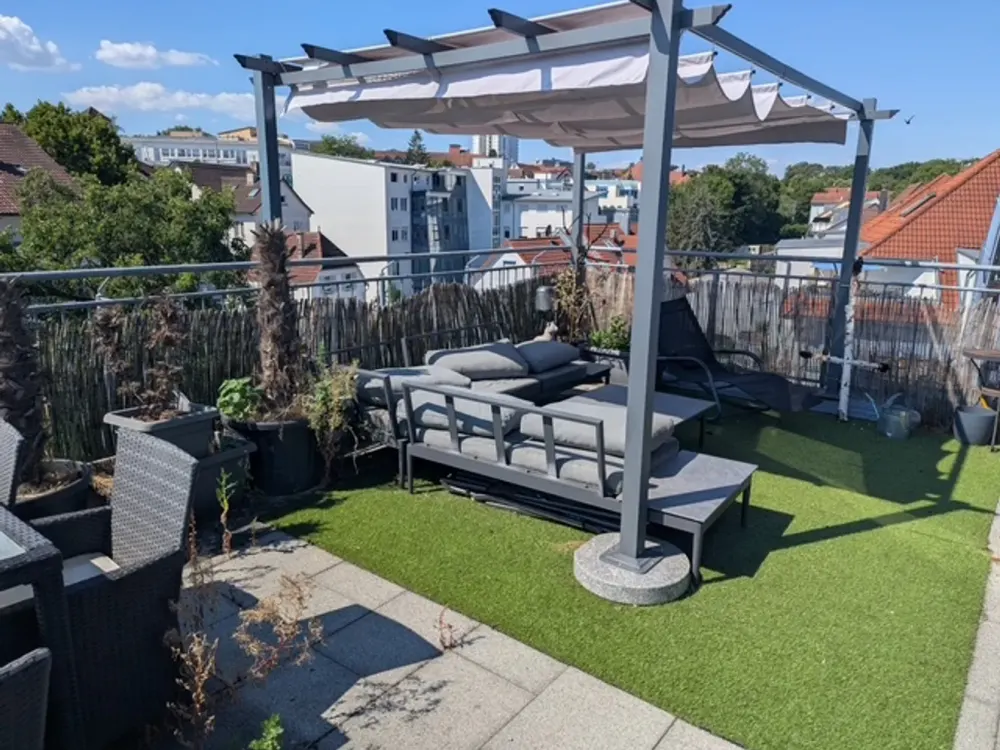 Zuhause mit 3,5 Zimmern mit Terrasse und Balkon in Waiblingen