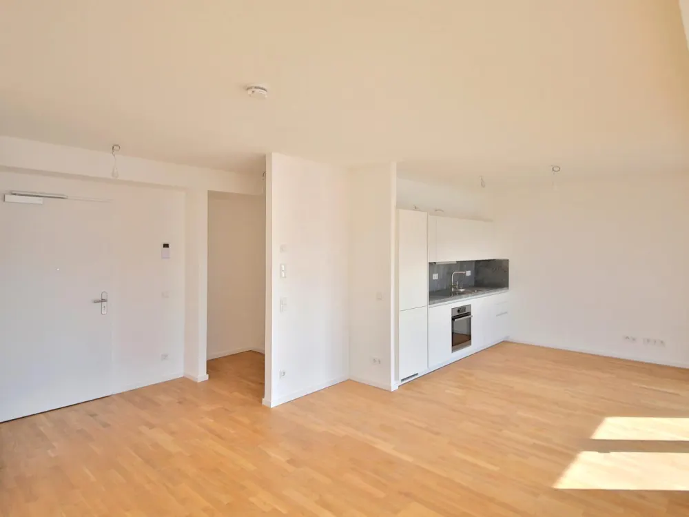 Neubau Erstbezug: 2-Zimmer Wohnung mit Sonnenbalkon