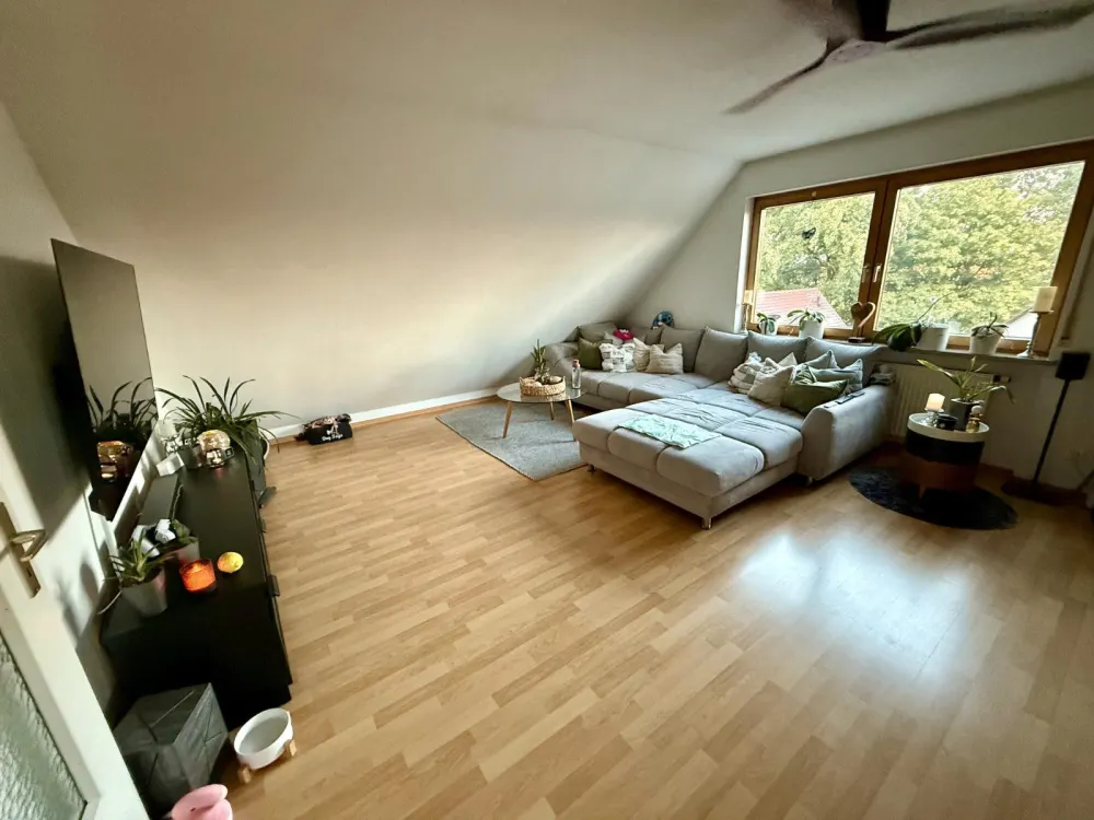 Traumhafte 4 Zi DG Wohnung im Grünen