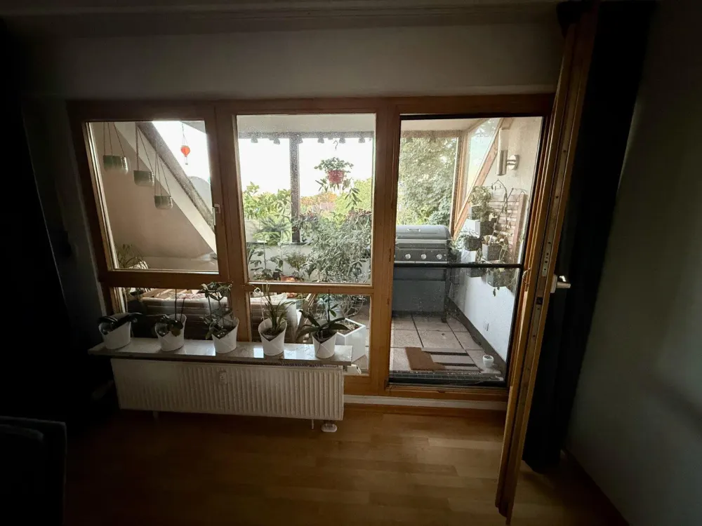 Traumhafte 4 Zi DG Wohnung im Grünen