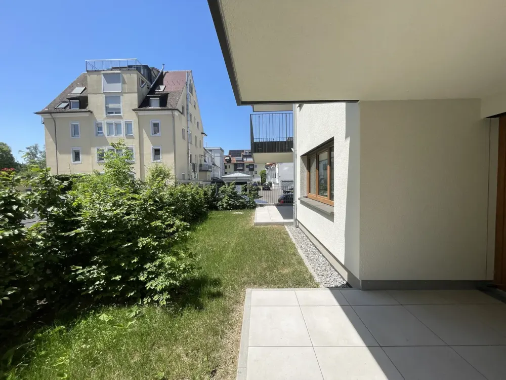 3-Zimmer-EG-Wohnung mit Terrasse, Garten und EBK zur Miete | Modernes Wohnen am Stad