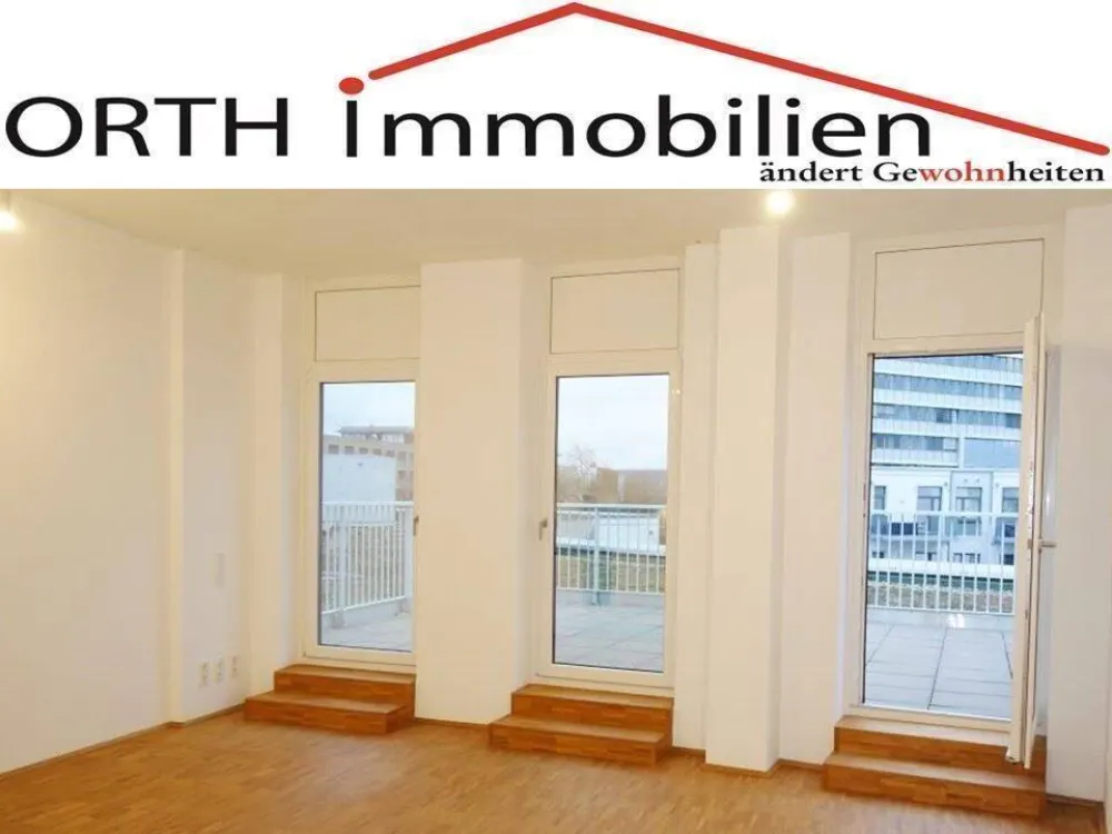 Moderne 3 Zimmer Whg. mit Sonnenterrasse, kleinem Wohnküchenbereich mit EBK, 2 Bäder. Flingern-Nord