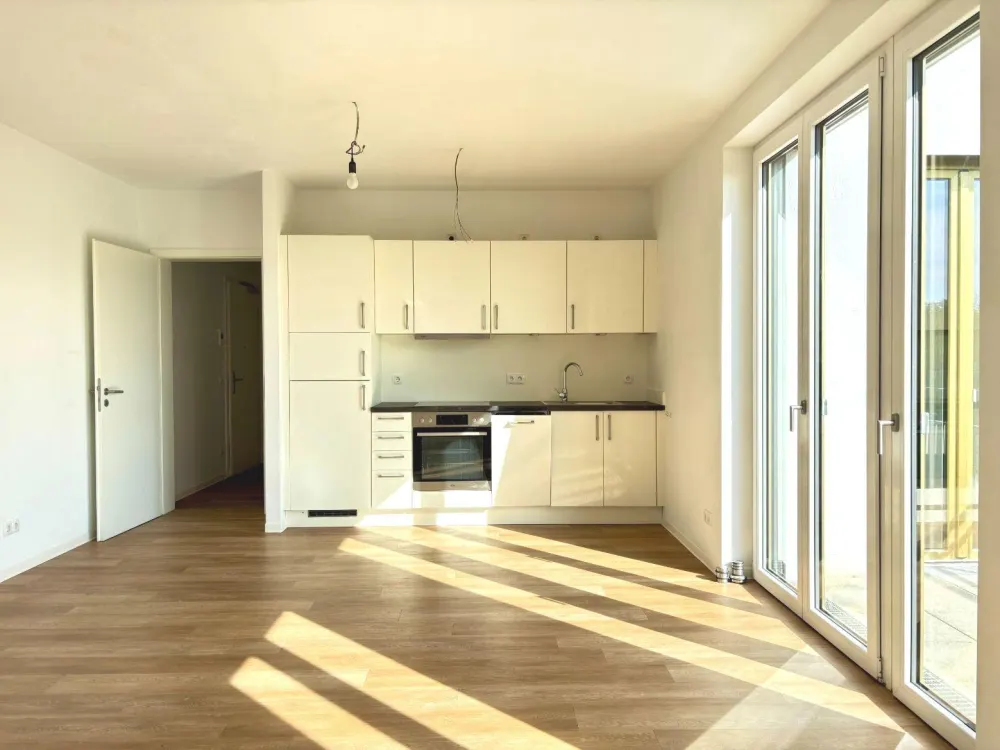 2-Zimmer-Neubauwohnung mit großem Balkon in Berlin-Neukölln