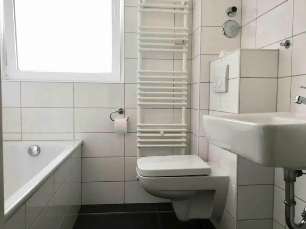 Schicke 3-Zimmer-Wohnung mit Tageslichtbad und Balkon