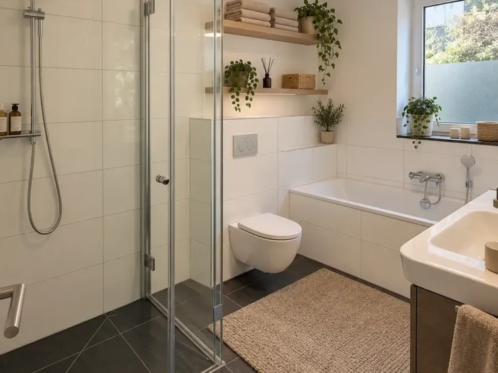 Exklusives Wohnen auf zwei Ebenen, großzügige Maisonettewohnung in ruhiger Waldrandlage