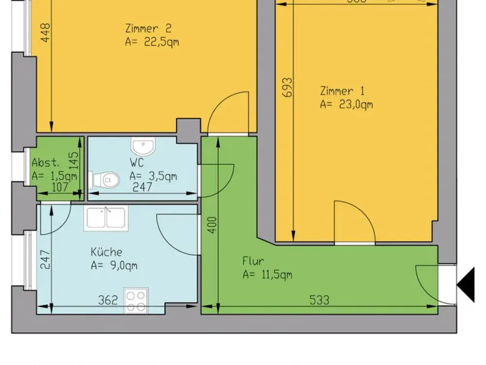 Wohnung zum selber renovieren!